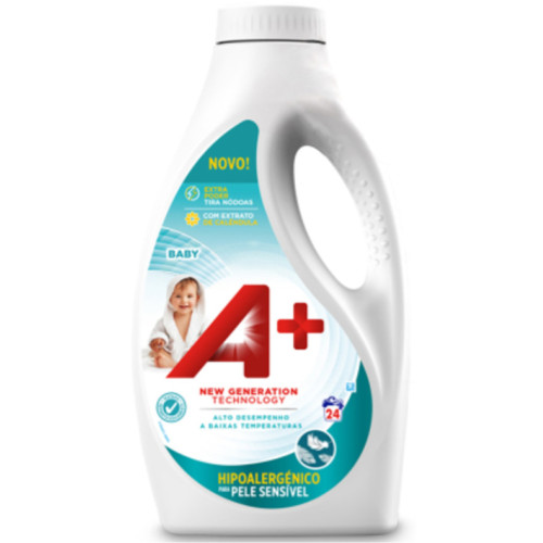 Гель для прання дитячий A+ Baby, 22 прань, 1,2 л